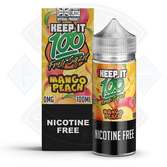 Keep it 100 - Nana Foster 0mg 100ml Shortfill - Flawless Vape Shop