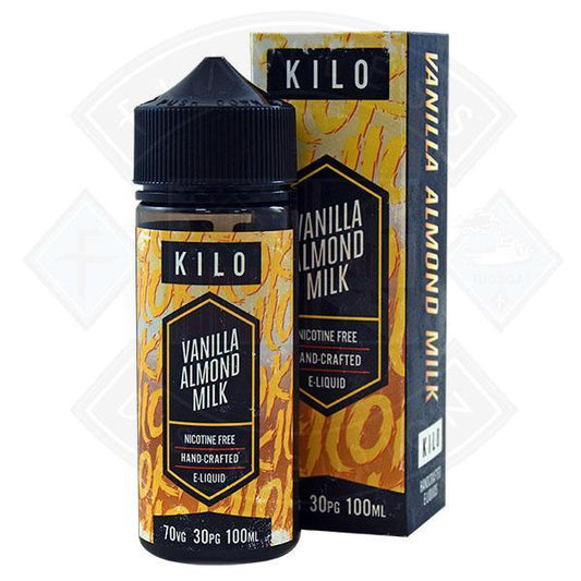 Kilo New Series Vanilla Almond Milk 0mg 100ml shortfill - Flawless Vape Shop