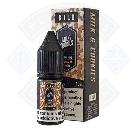 Kilo Salt Nic Milk & Cookies 10ml - Flawless Vape Shop