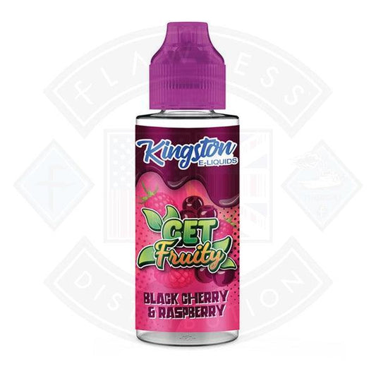 Kingston Get Fruity - Black Cherry Raspberry 70/30 0mg 100ml Shortfill - Flawless Vape Shop