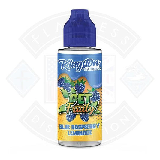 Kingston Get Fruity - Blue Raspberry Lemonade 70/30 0mg 100ml Shortfill - Flawless Vape Shop