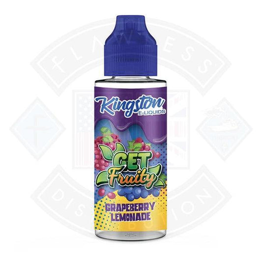 Kingston Get Fruity - Grapeberry Lemonade 70/30 0mg 100ml Shortfill - Flawless Vape Shop