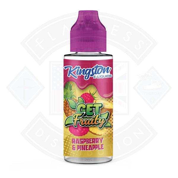 Kingston Get Fruity - Raspberry Pineapple 70/30 0mg 100ml Shortfill - Flawless Vape Shop