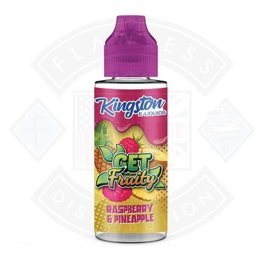 Kingston Get Fruity - Raspberry Pineapple 70/30 0mg 100ml Shortfill - Flawless Vape Shop