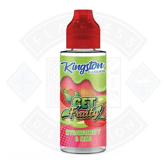 Kingston Get Fruity -Strawberry Kiwi 70/30 0mg 100ml Shortfill - Flawless Vape Shop