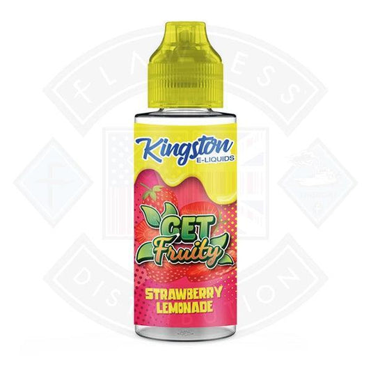 Kingston Get Fruity - Strawberry Lemonade 70/30 0mg 100ml Shortfill - Flawless Vape Shop