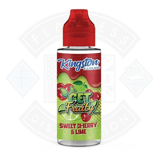 Kingston Get Fruity - Sweet Cherry Lime 70/30 0mg 100ml Shortfill - Flawless Vape Shop