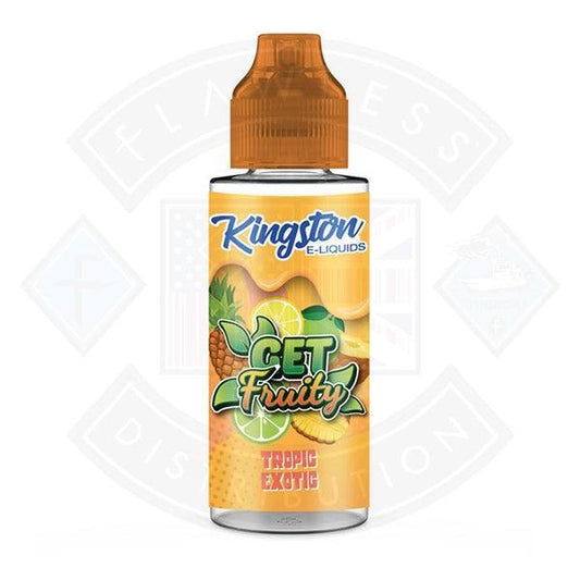 Kingston Get Fruity - Tropic Exotic 70/30 0mg 100ml Shortfill - Flawless Vape Shop