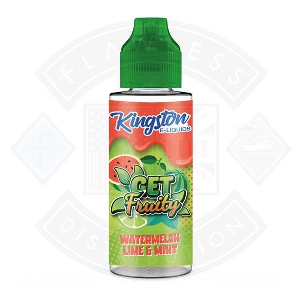 Kingston Get Fruity - Watermelon Lime Mint 70/30 0mg 100ml Shortfill - Flawless Vape Shop