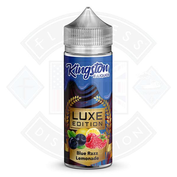 Kingston Luxe Edition - Blue Razz lemonade 0mg 100ml Shortfill - Flawless Vape Shop