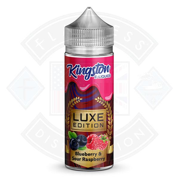 Kingston Luxe Edition - Blueberry Sour Raspberry 0mg 100ml Shortfill - Flawless Vape Shop
