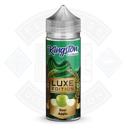 Kingston Luxe Edition - Sour Apple 0mg 100ml Shortfill - Flawless Vape Shop