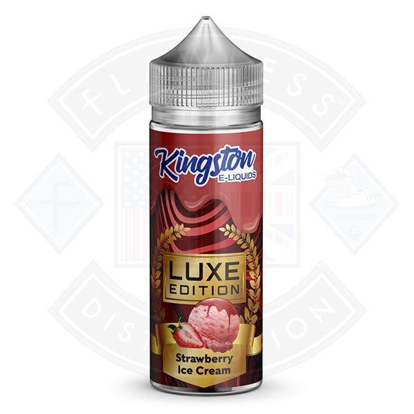 Kingston Luxe Edition - Strawberry Ice Cream 0mg 100ml Shortfill - Flawless Vape Shop