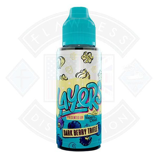 Layers Dark Berry Trifle 0mg 100ml Shortfill - Flawless Vape Shop