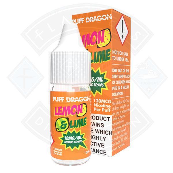 Lemon & Lime by Puff Dragon TPD Compliant - 10ml - Flawless Vape Shop