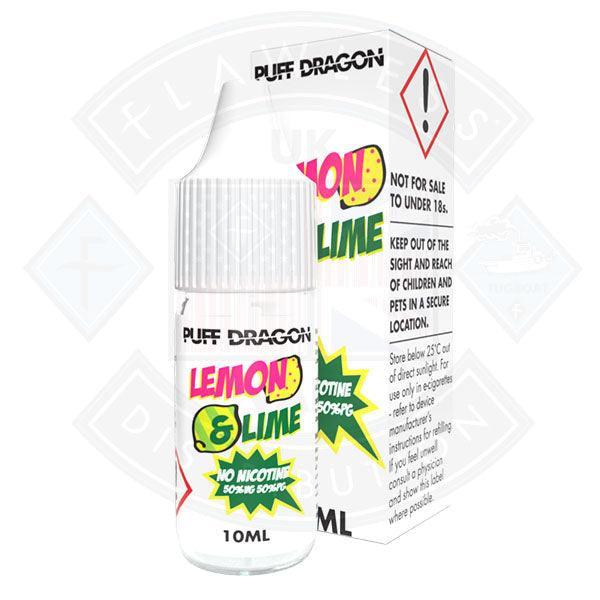 Lemon & Lime by Puff Dragon TPD Compliant - 10ml - Flawless Vape Shop