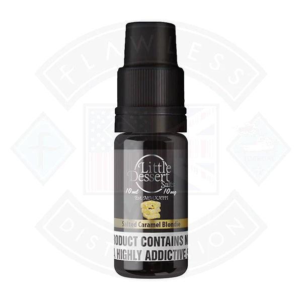 Little Dessert Salts - Salted Caramel Blondie 10ml - Flawless Vape Shop