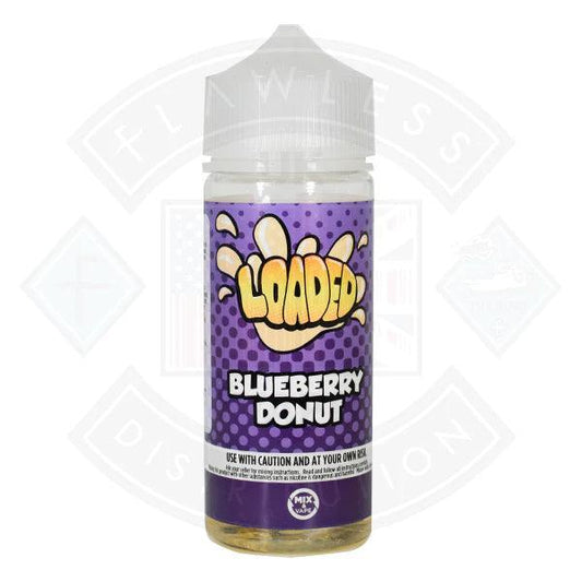 Loaded Blueberry Donut 0mg 100ml Shortfill - Flawless Vape Shop