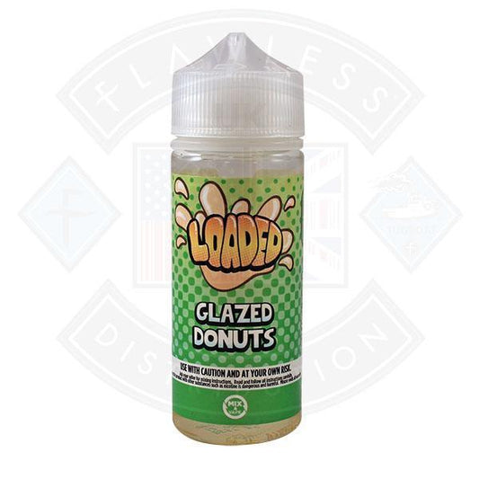 Loaded Glazed Donuts 0mg 100ml Shortfill E liquid - Flawless Vape Shop