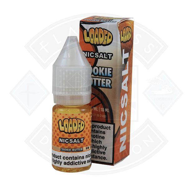 Loaded Nic Salt Cookie Butter 10ml - Flawless Vape Shop