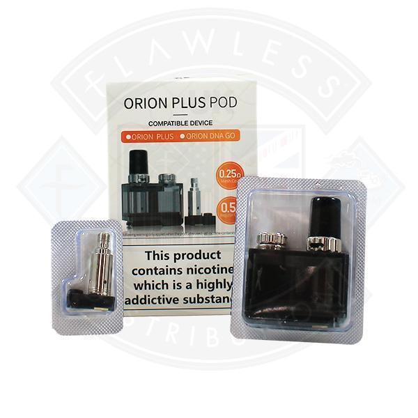 Lost Vape Orion Plus Pod (0.25ohm Mesh coil & 0.5ohm Regular coil) 2 pack - Flawless Vape Shop