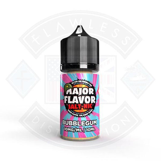 Major Flavor Bubblegum 10ml Nic Salt - Flawless Vape Shop