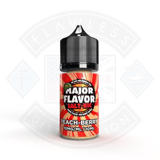 Major Flavor Peach Berry 10ml Nic Salt - Flawless Vape Shop