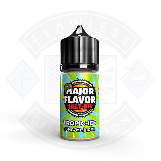 Major Flavor Tropic Ice 10ml Nic Salt - Flawless Vape Shop