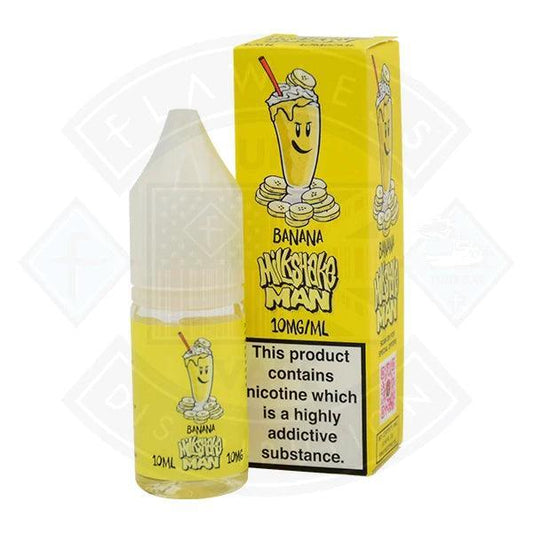 Marina Vapes Milkshake Man Banana Nic Salt 10ml - Flawless Vape Shop