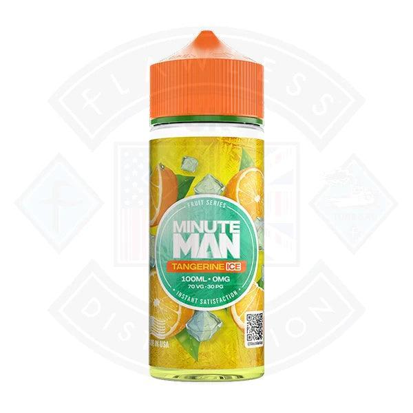 Minute Man - Tangerine Ice 100ml Shortfill - Flawless Vape Shop