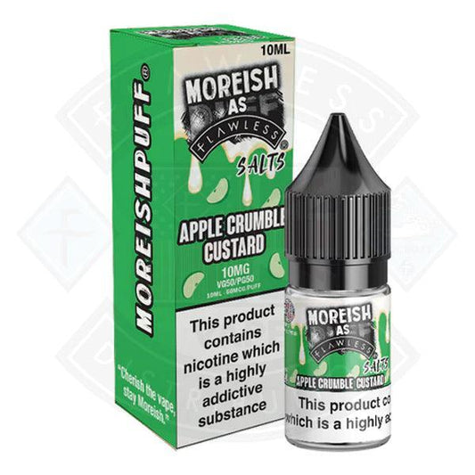 Moreish As Flawless Apple Crumble Custard 10ml - Flawless Vape Shop