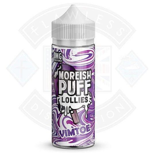 Moreish Lollies Vimtoe 100ml 0mg shortfill e-liquid - Flawless Vape Shop