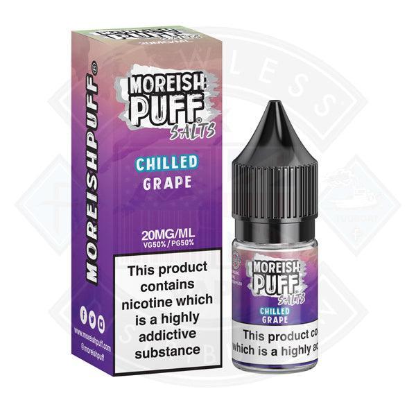 Moreish Puff Nic Salt Chilled Grape 10ml - Flawless Vape Shop