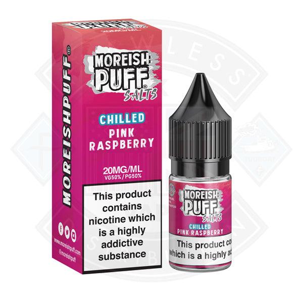 Moreish Puff Nic Salt Chilled Pink Raspberry 10ml - Flawless Vape Shop