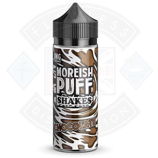 Moreish Puff Shakes Chocolate 0mg 100ml Shortfill E-liquid - Flawless Vape Shop