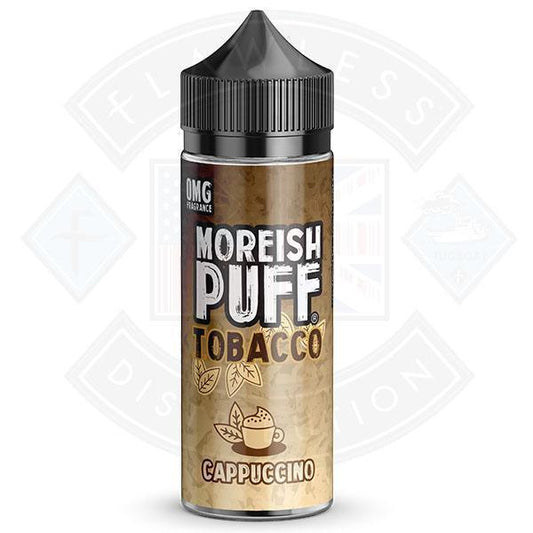 Moreish Puff Tobacco Cappuccino 0mg 100ml Shortfill E-liquid - Flawless Vape Shop