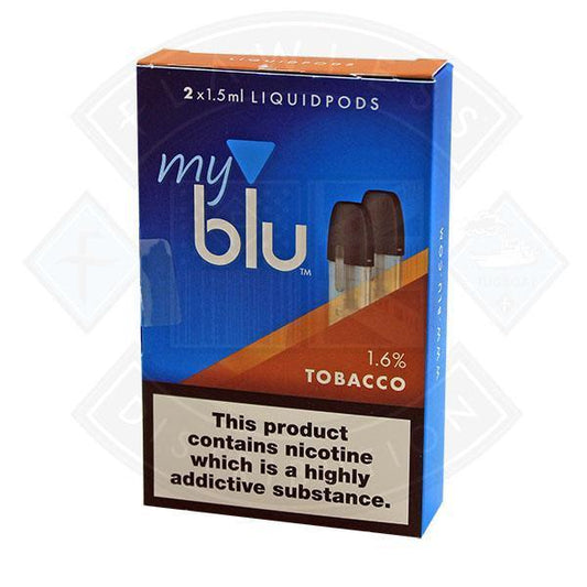 My Blu Liquid Tobacco PODS 1.5ml 2packs - Flawless Vape Shop
