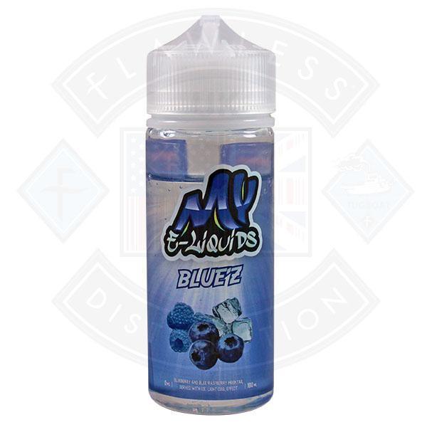 My E-Liquids Blue'z 0mg 100ml Shortfill - Flawless Vape Shop