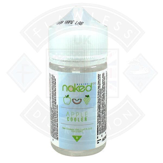 Naked - Apple Cooler 0mg 50ml Shortfills - Flawless Vape Shop