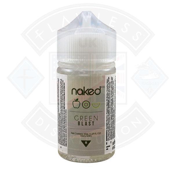 Naked - Green Blast 0mg 50ml Shortfills - Flawless Vape Shop