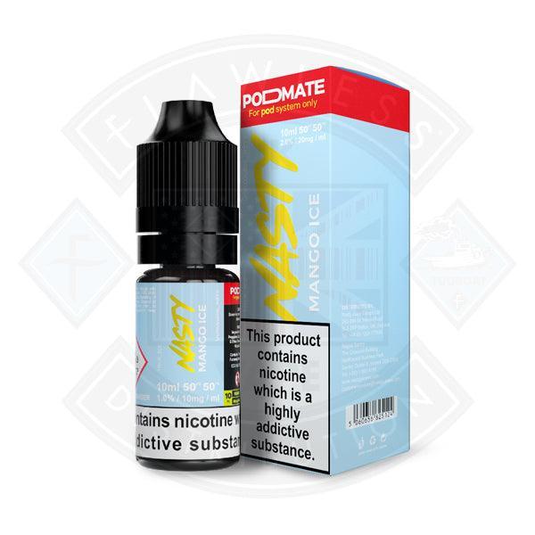 Nasty Juice PodMate Salt - Mango Ice 10ml - Flawless Vape Shop