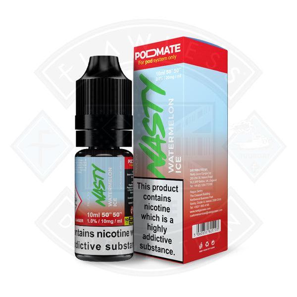 Nasty Juice PodMate Salt - Watermelon Ice 10ml e-liquid - Flawless Vape Shop