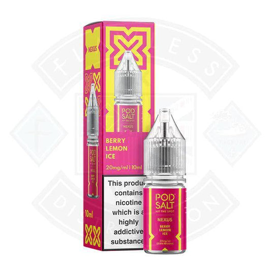 Nexus Pod Salt Berry Lemon Ice 10ml - Flawless Vape Shop