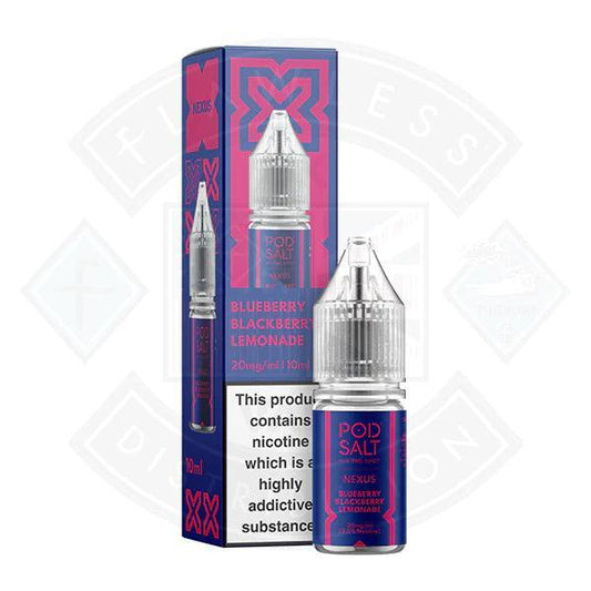 Nexus Pod Salt Blueberry Blackberry Lemonade 10ml - Flawless Vape Shop