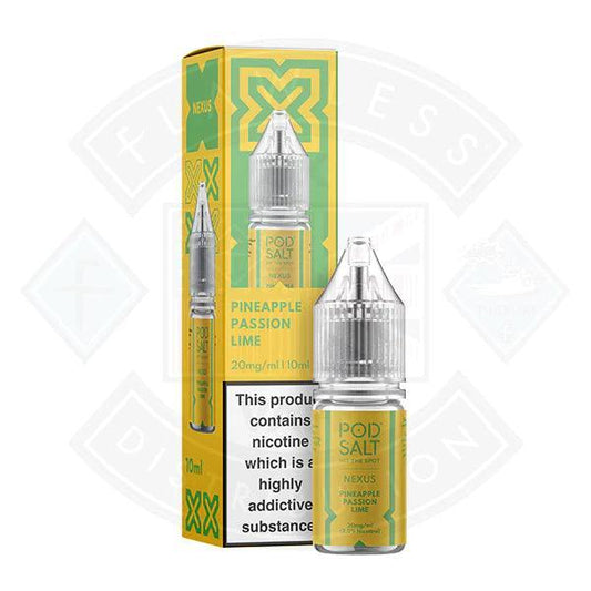 Nexus Pod Salt Pineapple Passion Lime 10ml - Flawless Vape Shop