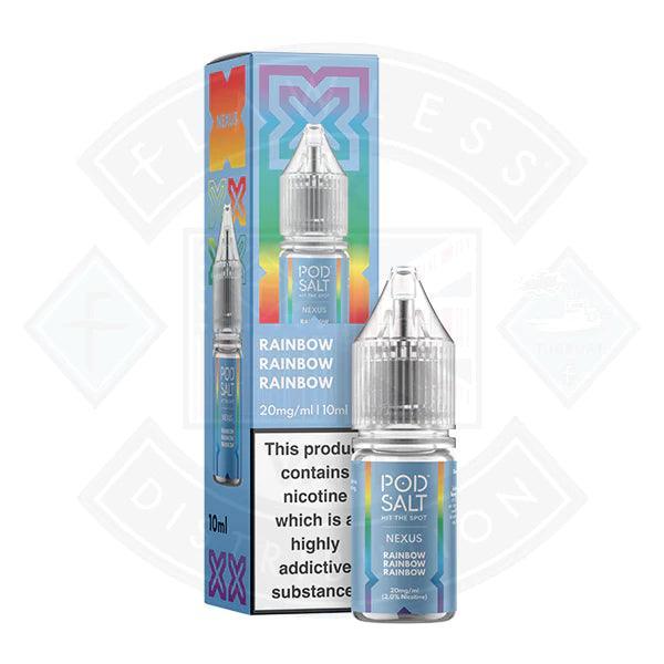 Nexus Pod Salt Rainbow 10ml - Flawless Vape Shop