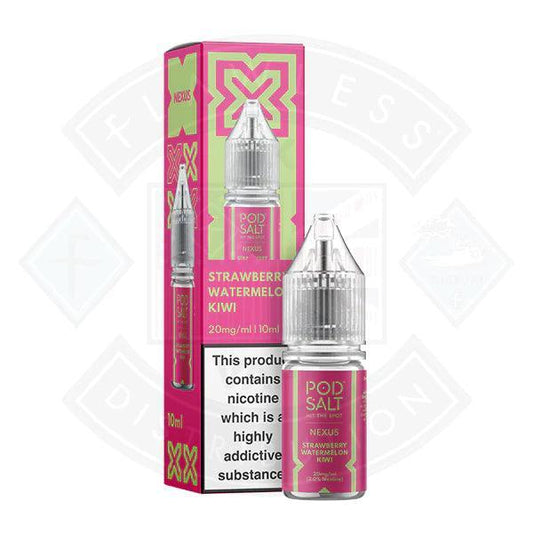 Nexus Pod Salt Strawberry Watermelon Kiwi 10ml - Flawless Vape Shop