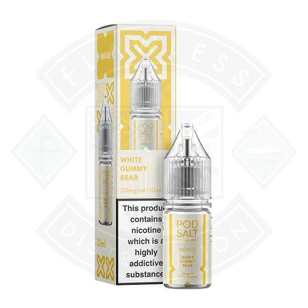 Nexus Pod Salt White Gummy Bear 10ml - Flawless Vape Shop