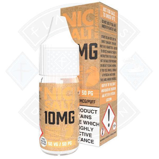 Nic Salt - Mango Supreme 10mg 10ml By Flawless - Flawless Vape Shop