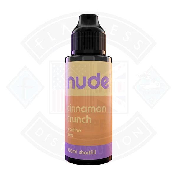 Nude Eliquids Cinnamon Crunch 100ml E-liquid - Flawless Vape Shop